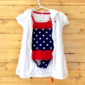 Carters Swimsuit & Cover Set - 9m